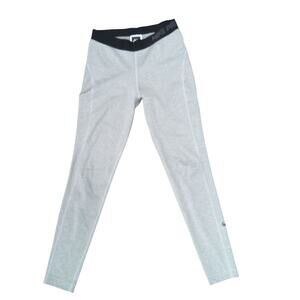 Nike Pro Gray athletic leggings women's Medium training outdoors athleisure